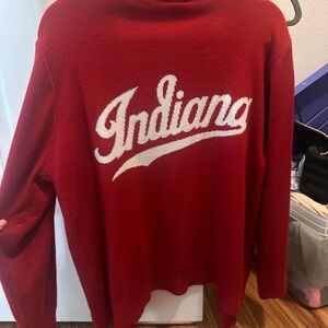Red Indiana cardigan